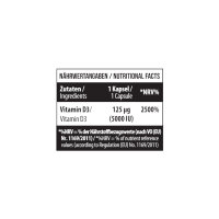 D3 5000 IU 120 softgels
