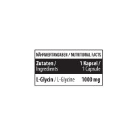 Glycine 1000 mg 120 Kapseln