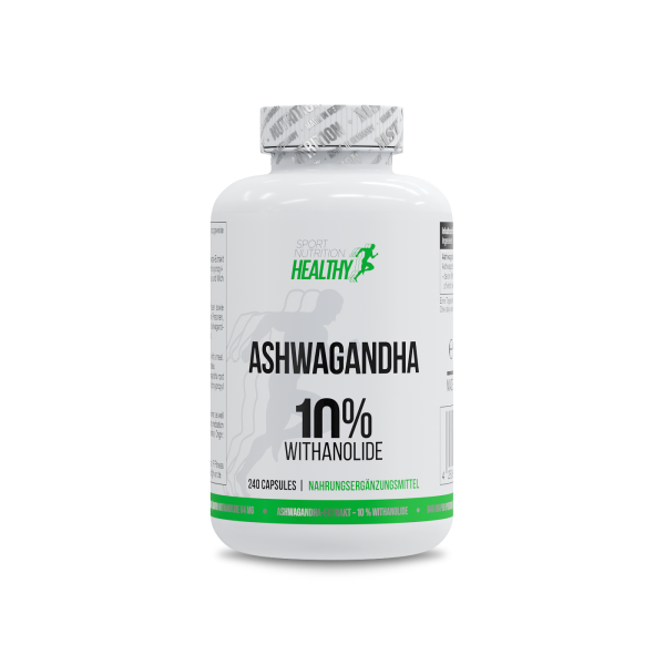 Healthy® Ashwagandha 10% 640 mg 240 Kapseln