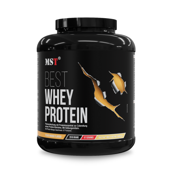 Protein Best Whey + Enzyme 2010g Mango peach