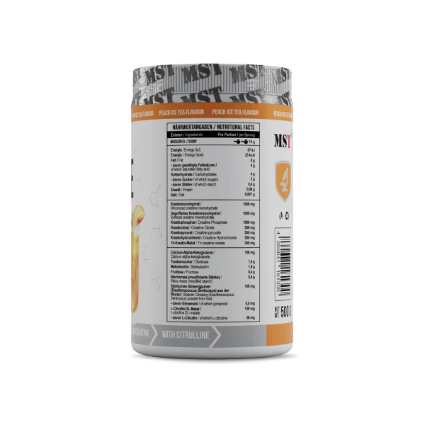 Creatine Kick 500 g Peach Ice Tea